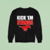Southern Methodist University Smu Mustangs Kick Em Stangs Logo Sweatshirt