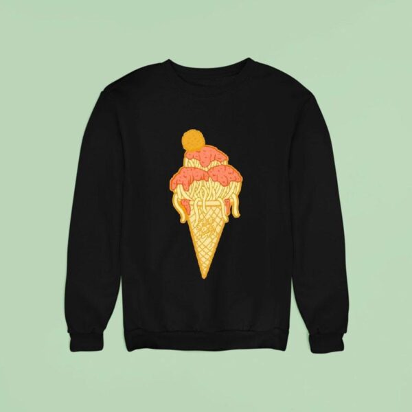 Spag Heddy Pasta Cone Sweatshirt