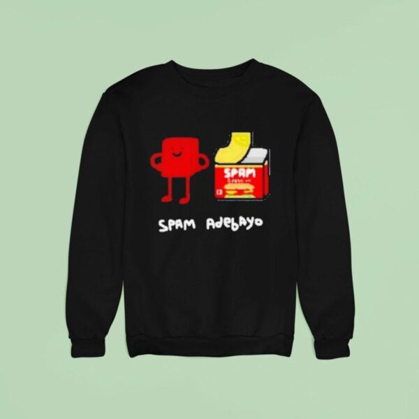 Spam Adebayo Heat Player Pun Graphic Sweatshirt