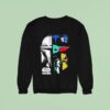 Spencers Star Wars Mandalorian Panels Sweatshirt