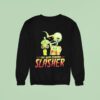 Squidward Tentacles And Squarepants The Hash Slinging Slasher Sweatshirt