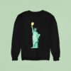 Statue Of Liberty Pickleball Sweatshirt