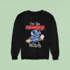 Stitch Ghost I M The Chipotle Mexican Grill Witch Halloween Sweatshirt