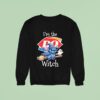 Stitch Ghost I M The Dairy Queen Witch Halloween Sweatshirt