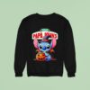 Stitch Witch Pizza Papa John S Halloween Sweatshirt