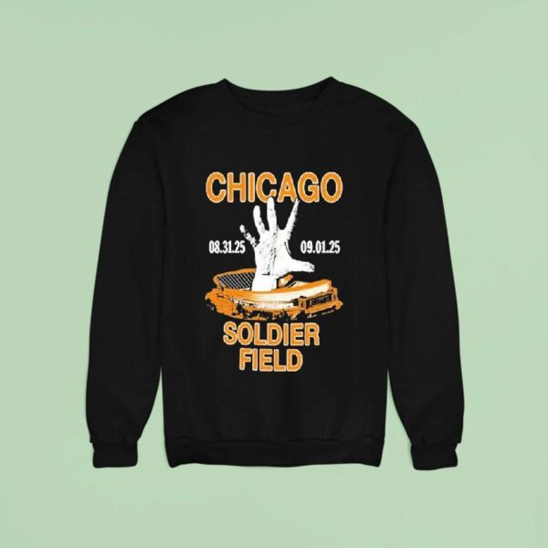 System Of A Down Soldier Field Chicago Stadium Hand Sweatshirt