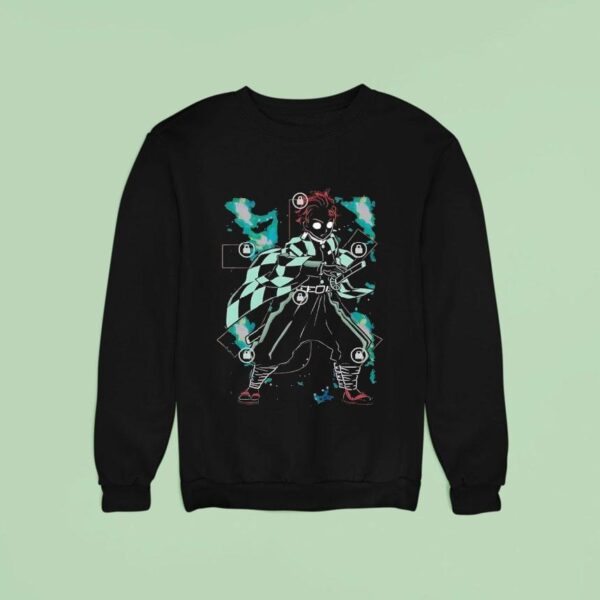 Tanjiro Kamado From Demon Slayer Kimetsu No Yaiba Sweatshirt