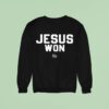 Tcu Horned Frogs Jesus Won Tcu Fca Sweatshirt