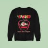Teacher Kansas City Chiefs Heartbeat Teach Love Inspire Sweatshirt