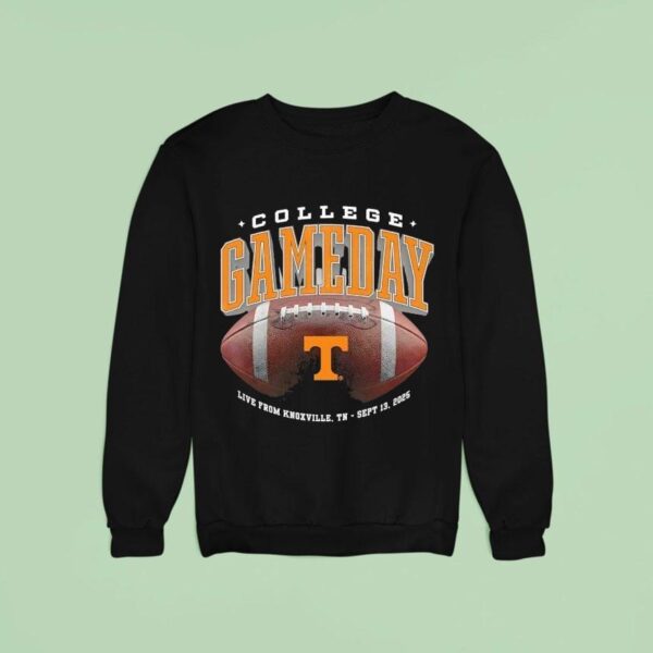 Tennessee Volunrs College Gameday Live From Knoxville Tn Sweatshirt