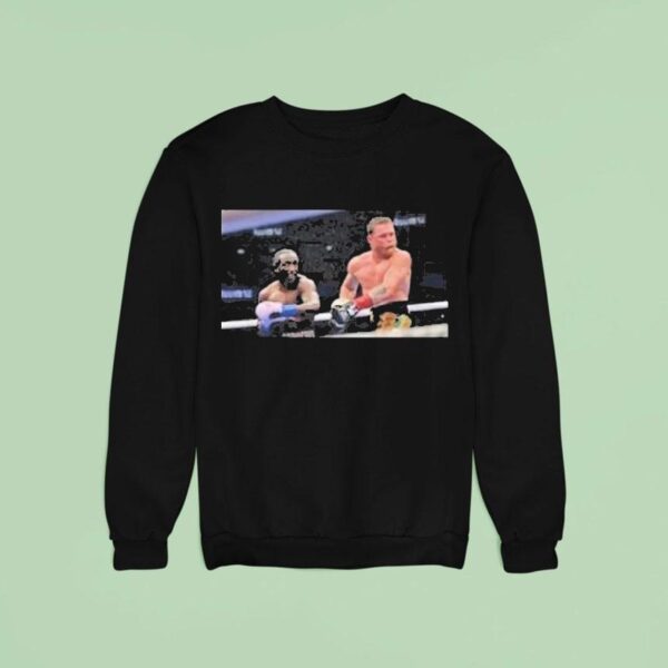 Terence Crawford Punches Canelo Alvarez Sweatshirt