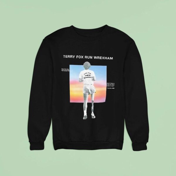 Terry Fox Run Wrexham Vintage Sweatshirt