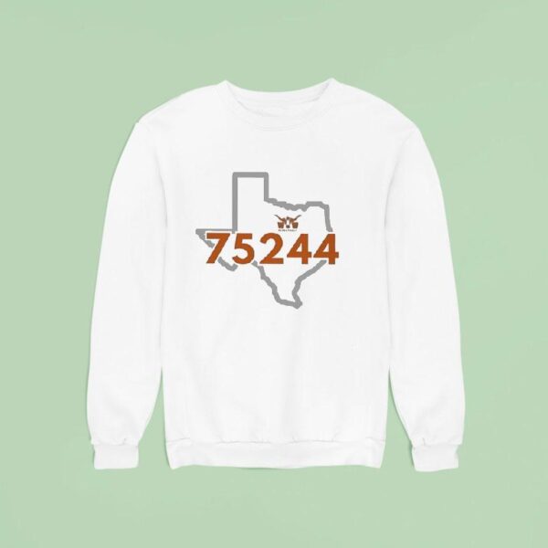 Texas Longhorn Map Sweatshirt