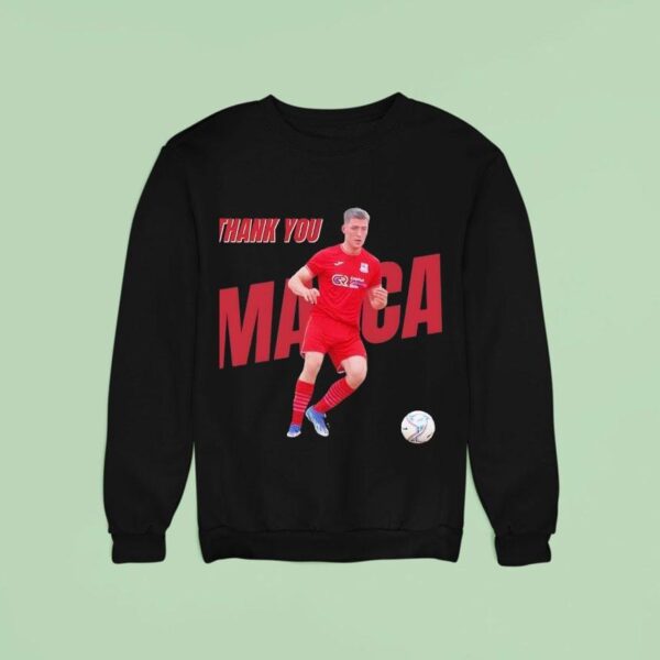 Thank You Marca White Ensign Fc Sweatshirt