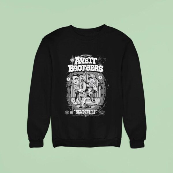 The Avett Brothers Sep Newport Ky Megacorp Pavilion Sweatshirt