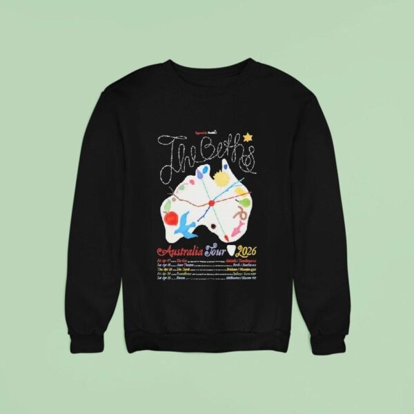 The Beths Australia Tour Sweatshirt