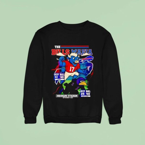 The Buffalo Bills Beat Baltimore Ravens In Highmark Stadium Sweatshirt