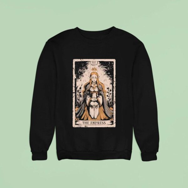 The Empress A Tarot Card Style Princess Zelda Sweatshirt