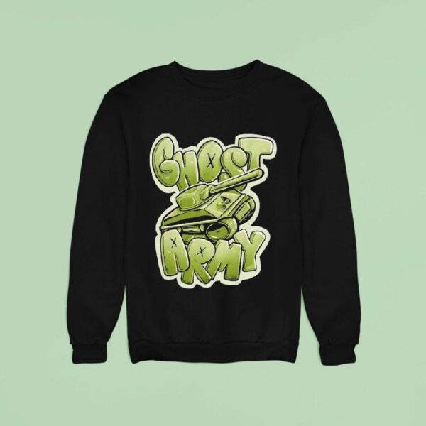 The Fat Electrician Ghost Army Tank Sweatshirt