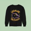 The Fat Electrician Legalize Tax Evasion Sofa Duck Sweatshirt