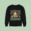 The Fat Electrician Merry Quackbang Christmas Ugly Holiday Sweatshirt