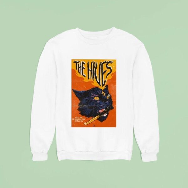 The Hives September In Salt Lake City Ut Cat Knife Sweatshirt