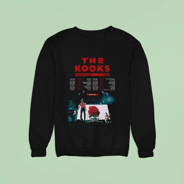 The Kooks European Tour Dates Sweatshirt