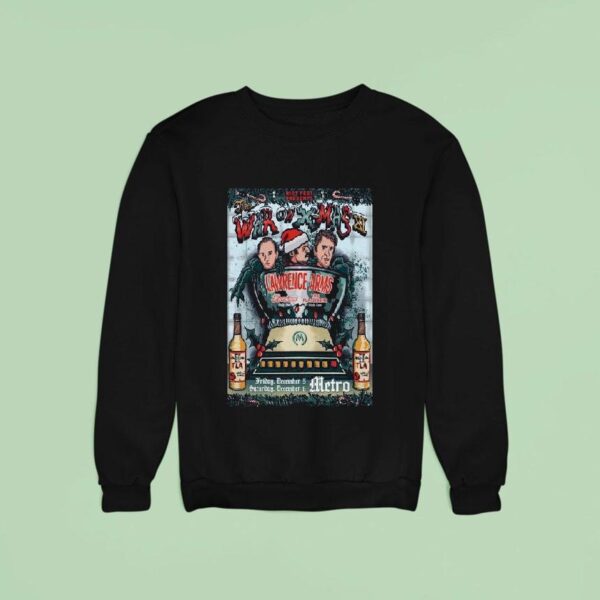 The Lawrence Arms War On X Mas Dec Tour Christmas Sweatshirt