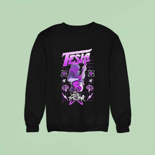 The Living Tombstone Tesla Sweatshirt