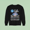 The Los Angeles Dodgers Th Anniversary World Series Thank You For The Memories Road Abbey Signatures Sweatshirt