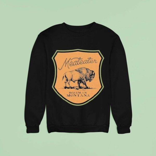 The Meateater Bozem An Montana Bison Badge Sweatshirt