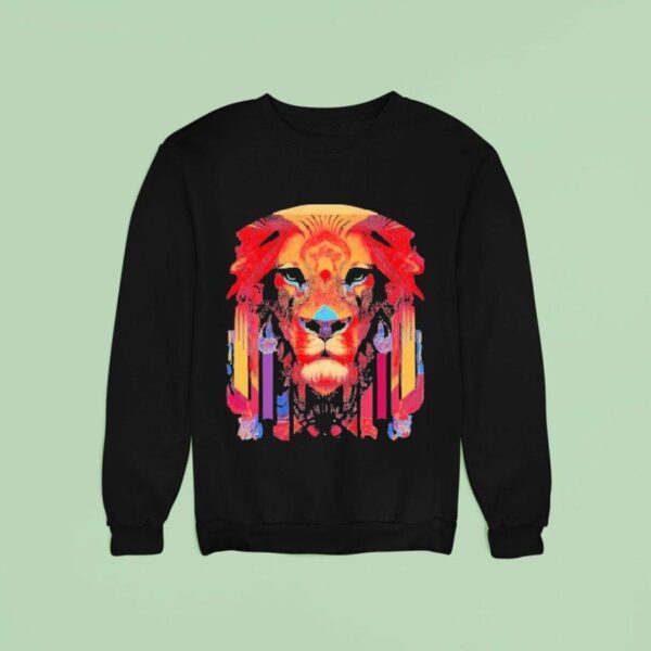 The Movement Technicolored Lion Sweatshirt