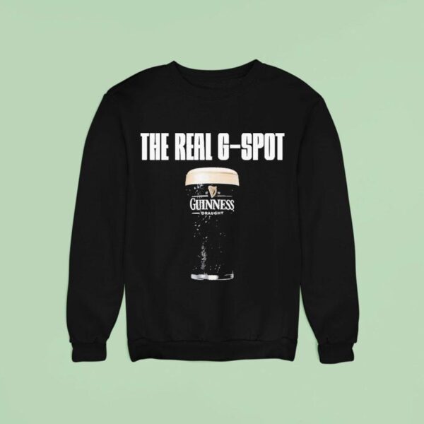 The Real G Spot Guinness Draught Beer Sweatshirt