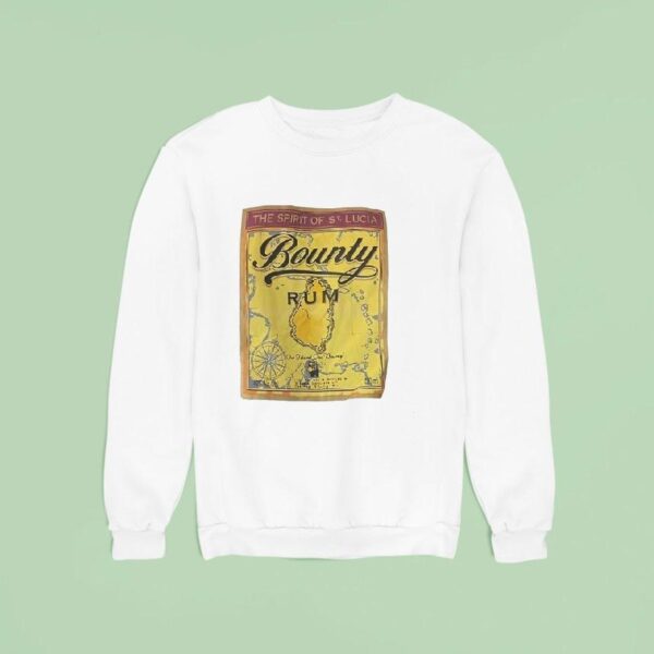 The Spirit Of St Lucia Bounty Rum Our Island Our Bounty Sweatshirt