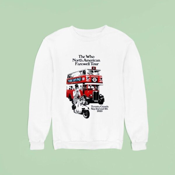 The Who North American Farewell Tour Sweatshirt