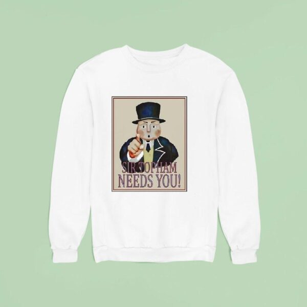 Thomas Friends Style Uncle Sam Sir Topham Needs You Sweatshirt