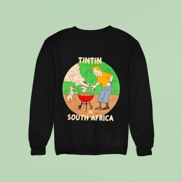 Tintin And Snowy In South Africa Sweatshirt