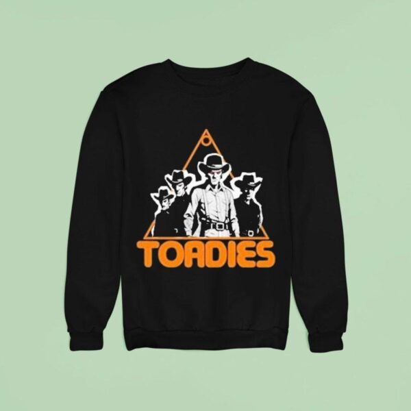 Toadies Orange Cowboys Triangle Sweatshirt