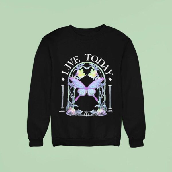 Tomorrowland Butterfly Live Today Love Unite Forever Sweatshirt
