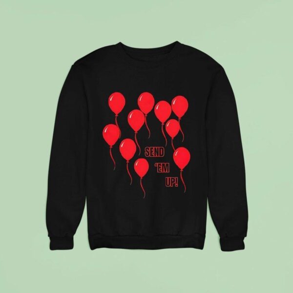 Touchdown Balloons Send Em Up Sweatshirt