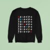 Travis Kelce Wearing Friends The Television Series Sweatshirt