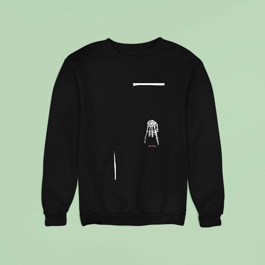 Tuck Fexas Skeleton Football Horn Down Sweatshirt Tuck Fexas Skeleton Football Horn Down Sweatshirt