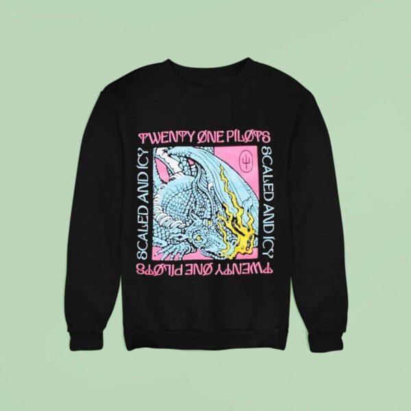Twenty One Pilots Scaled And Icy Album Sweatshirt