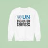 Un Escalator Services Logo Sweatshirt