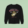 United States Marine Corps Semper Fidelis Eagle And Globe Sweatshirt