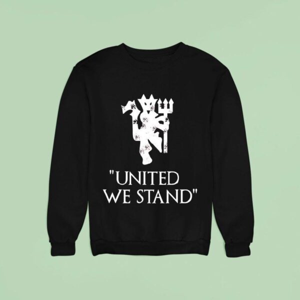 United We Stand Manchester United Football Club Sweatshirt