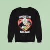 Vampire Love Bites Kiss Cam Parody Halloween Sweatshirt