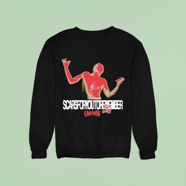 Varials Scars For You To Remember Shadow Sweatshirt