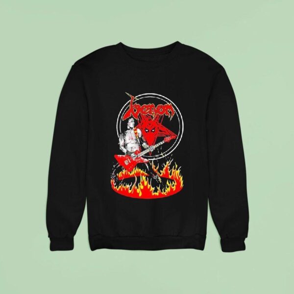 Venom Cronos In Flames Sweatshirt