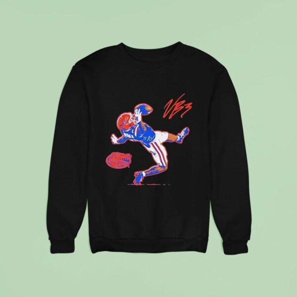 Vernell Brown Iii Florida Gators Football Signature Sweatshirt